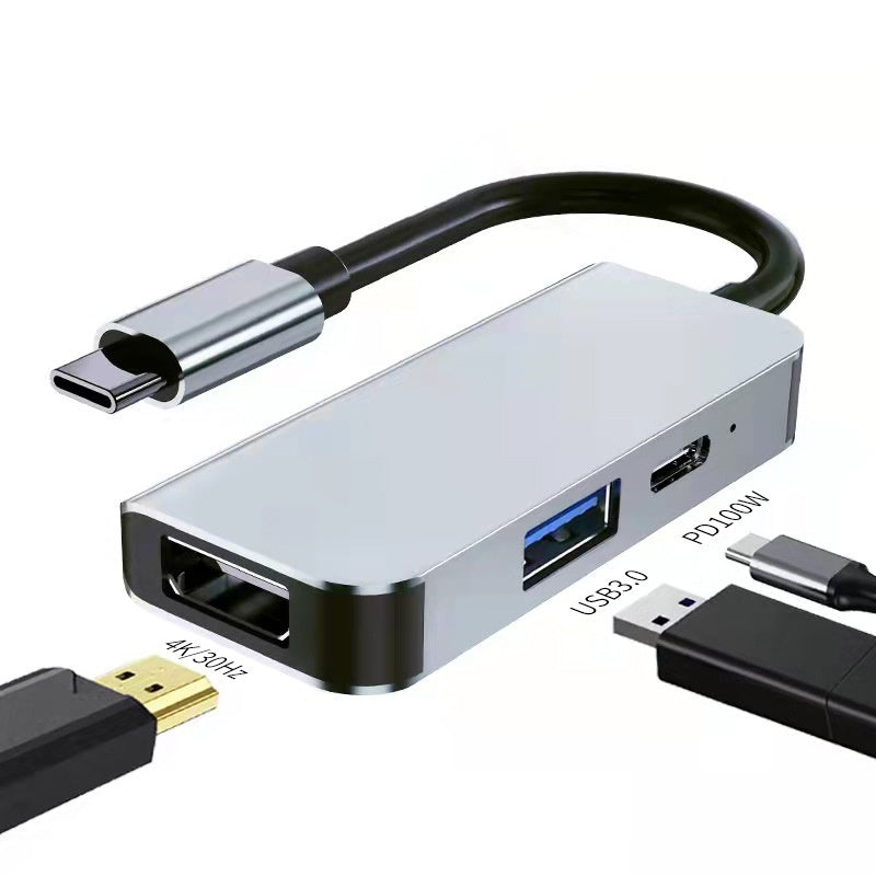 Portable Notebook And Tablet Computer Six In One Expansion Dock